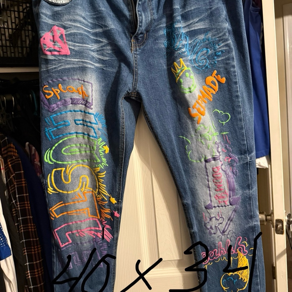 Switch Multi Colored Jeans